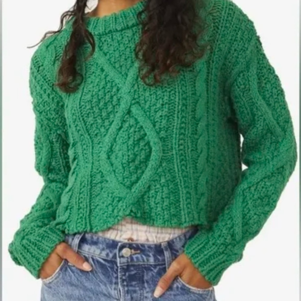 Women’s free people crew neck sweater